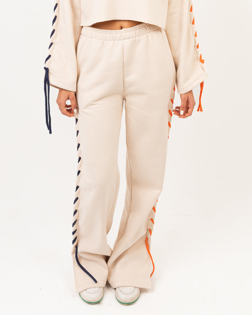 Wired Pants in Nude
